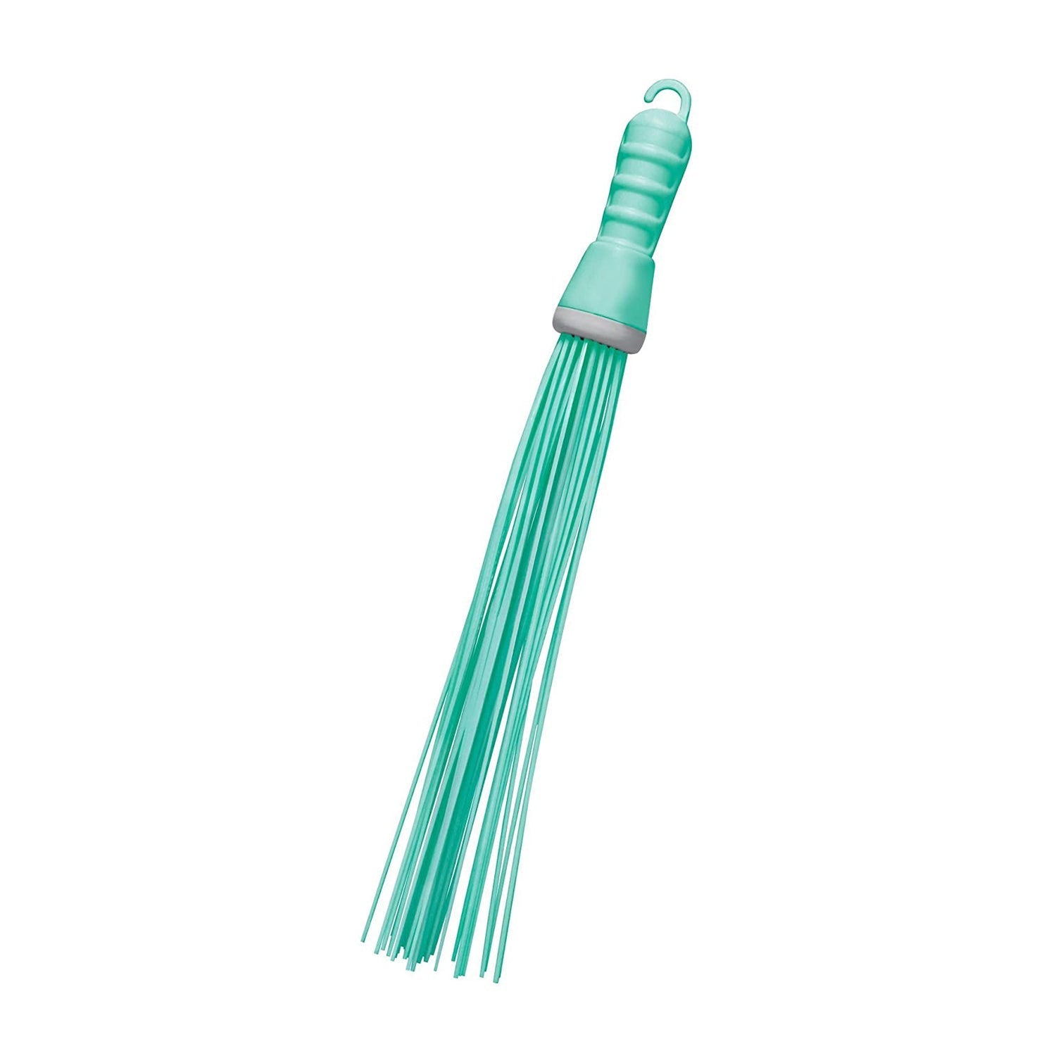Close-up of hard bristle broom for floor cleaning Close-up of hard bristle broom for floor cleaning